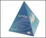 Caja de pañuelos con forma de pirámide promocional 50 tissues